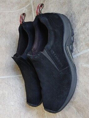 Merrell Jungle Moc Slip-Ons Midnight Black Shoes Men's 10.5